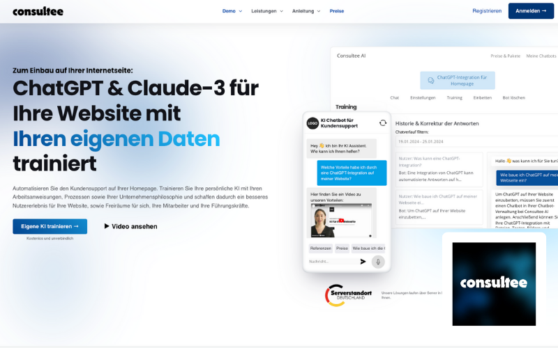 KI Chatbot und LLMO GEO Optimierung für Unternehmen aus Rosenheim
